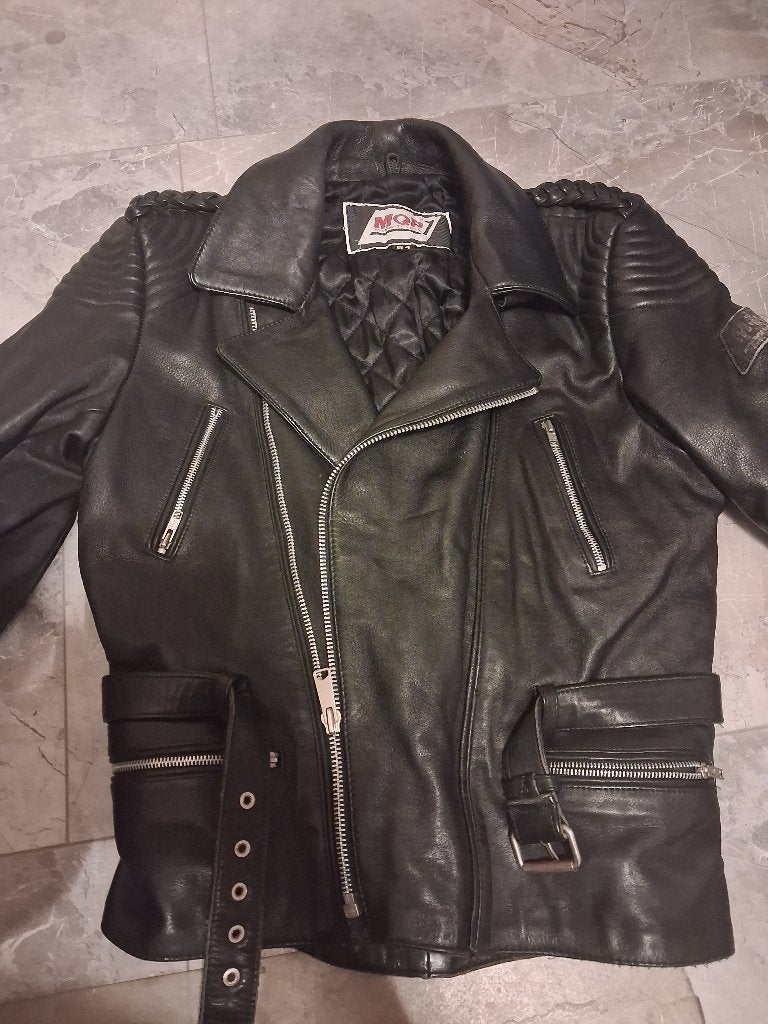 Motorjas, Motoren, Ophalen, Tweedehands, Jas | leer, MQP