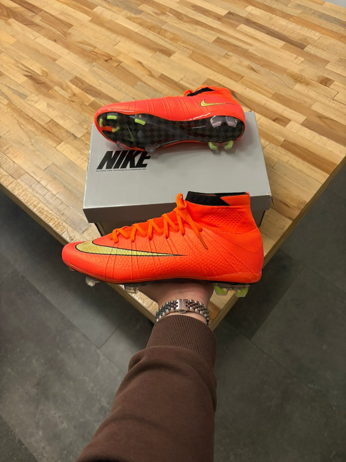 Nike Mercurial Superfly 4 FG Maat 39, Ophalen of Verzenden, Zo goed als nieuw, Schoenen