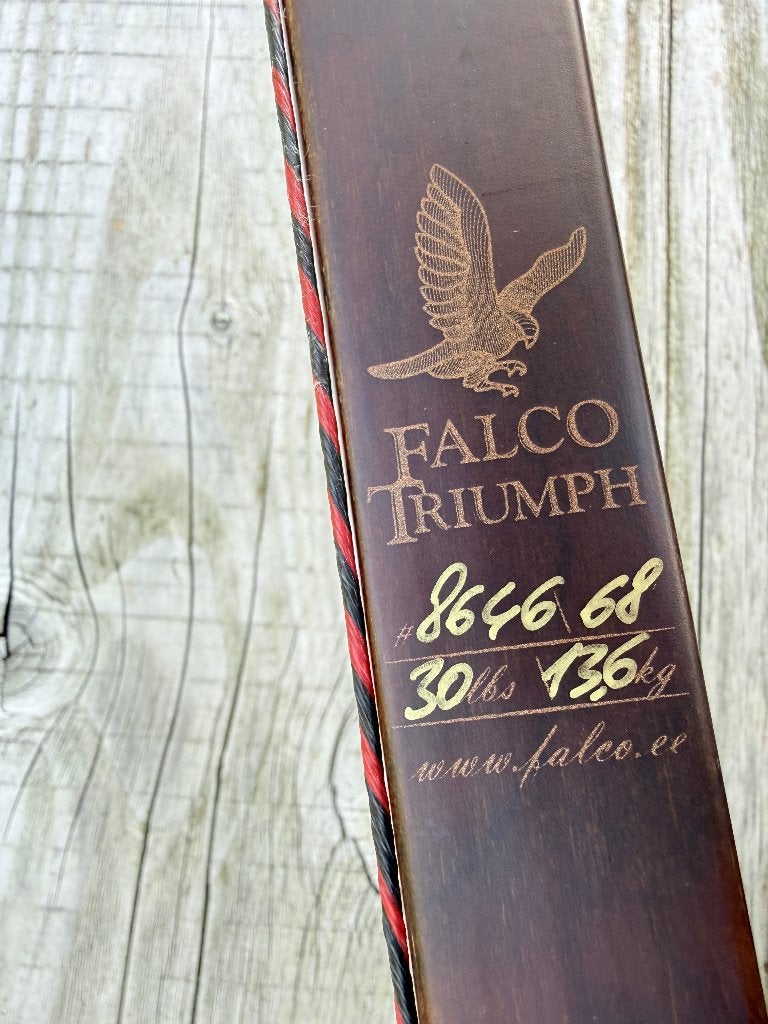 Falco Vintage Triumph #30 longbow, flatbow, Ophalen, Gebruikt, Longbow