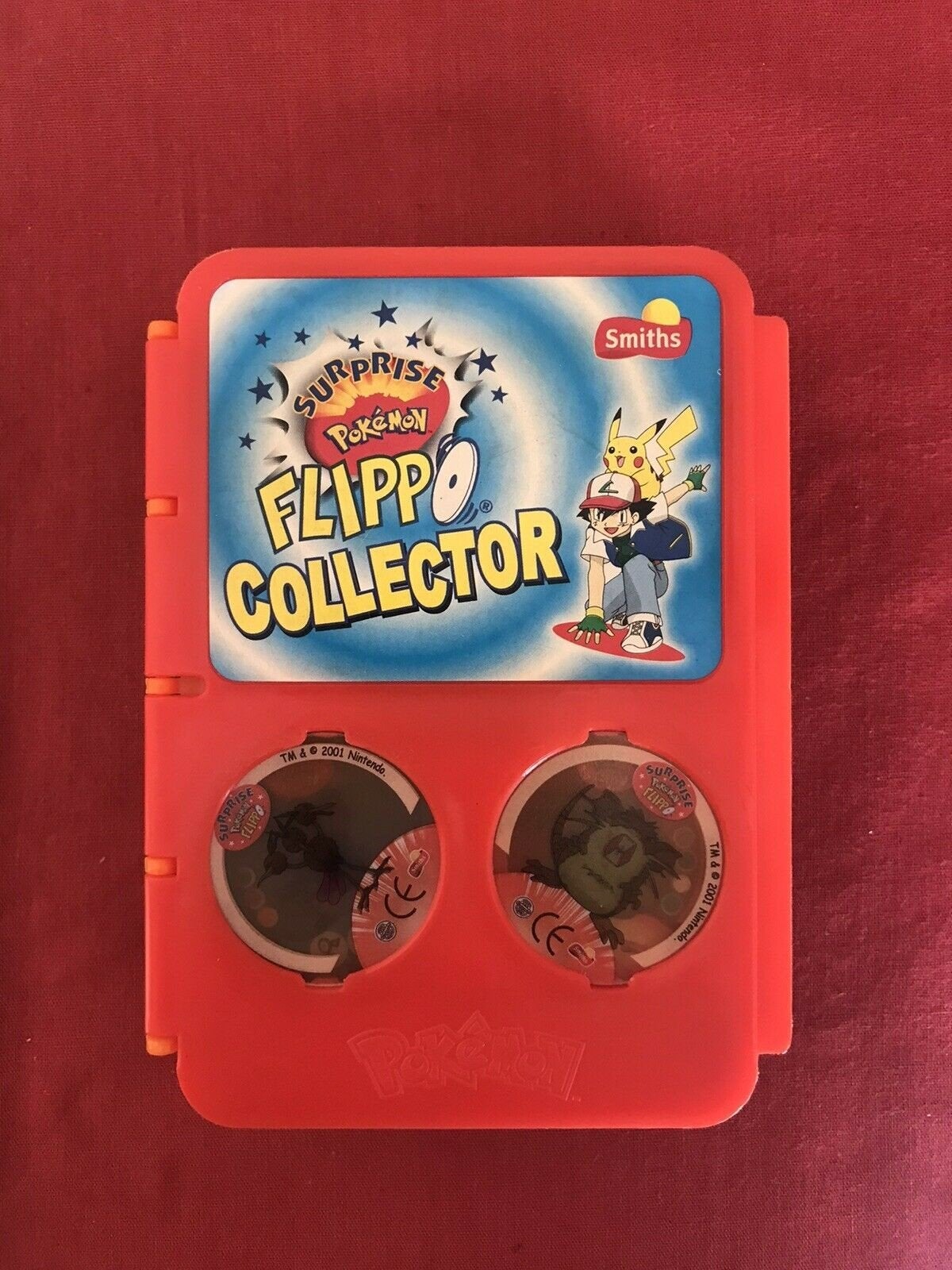 pokemon flippo 2001 Colector  item map kompleet, Ophalen of Verzenden