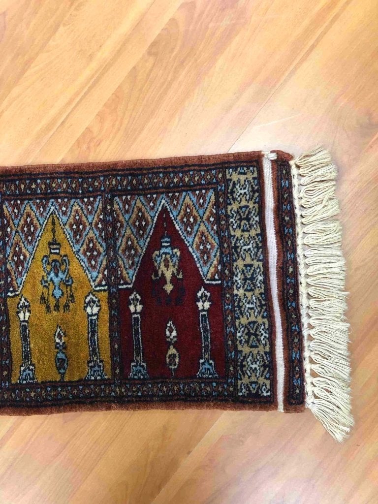 Oriëntaals tapijt loper 90/30 cm, Blauw, Zo goed als nieuw, Mon Plaisir 19, Etten-Leur, Netherlands, DJT De Juiste Toon