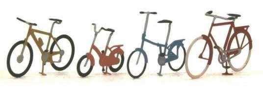 Bouwpakket: Fietsenset - Modern - 1:160, Overige merken, Verzenden, Nieuw, Groter dan 1:32