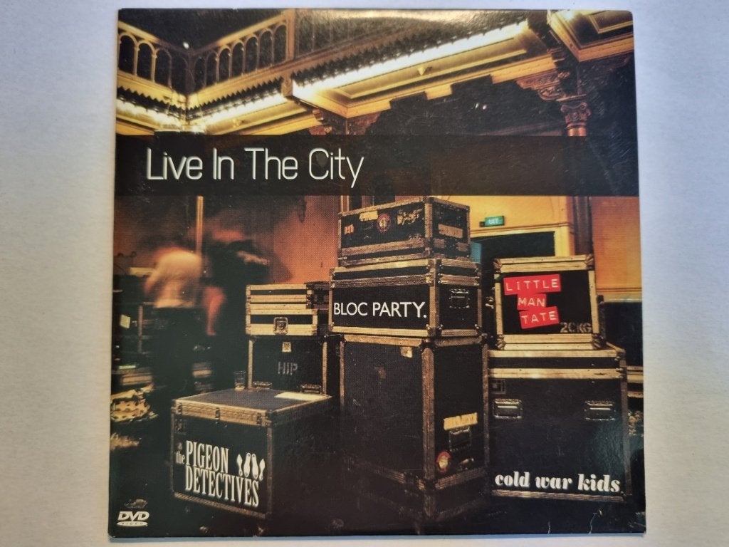 DVD Live In The City (2007, cardsleeve, o.a. Bloc Party), Alle leeftijden, Ophalen of Verzenden, Gebruikt, Muziekvideo's