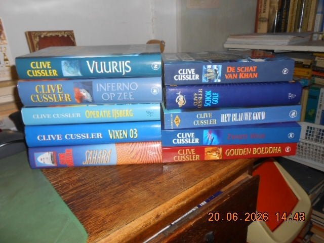 clive cussler, Boeken, Ophalen of Verzenden, Zo goed als nieuw