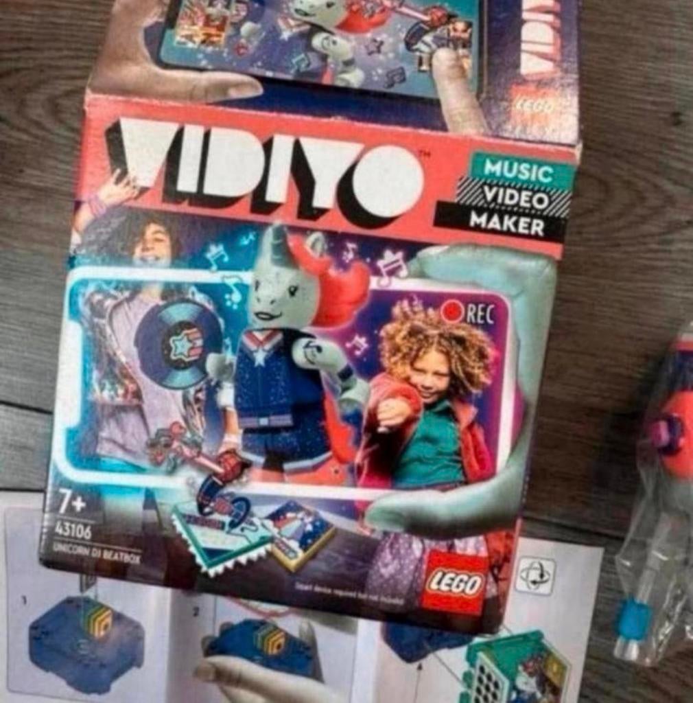 Lego vidiyo 43106 Unicorn DJ BeatBox, Compleet, Gebruikt, Overige thema's, Lego