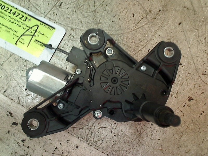 Ruitenwissermotor Achter Nissan Micra (K14) 2020 287109757R, Gebruikt, Germany@nissan-services.eu, Kronenweg 38, Wesseling 50389, , Duitsland