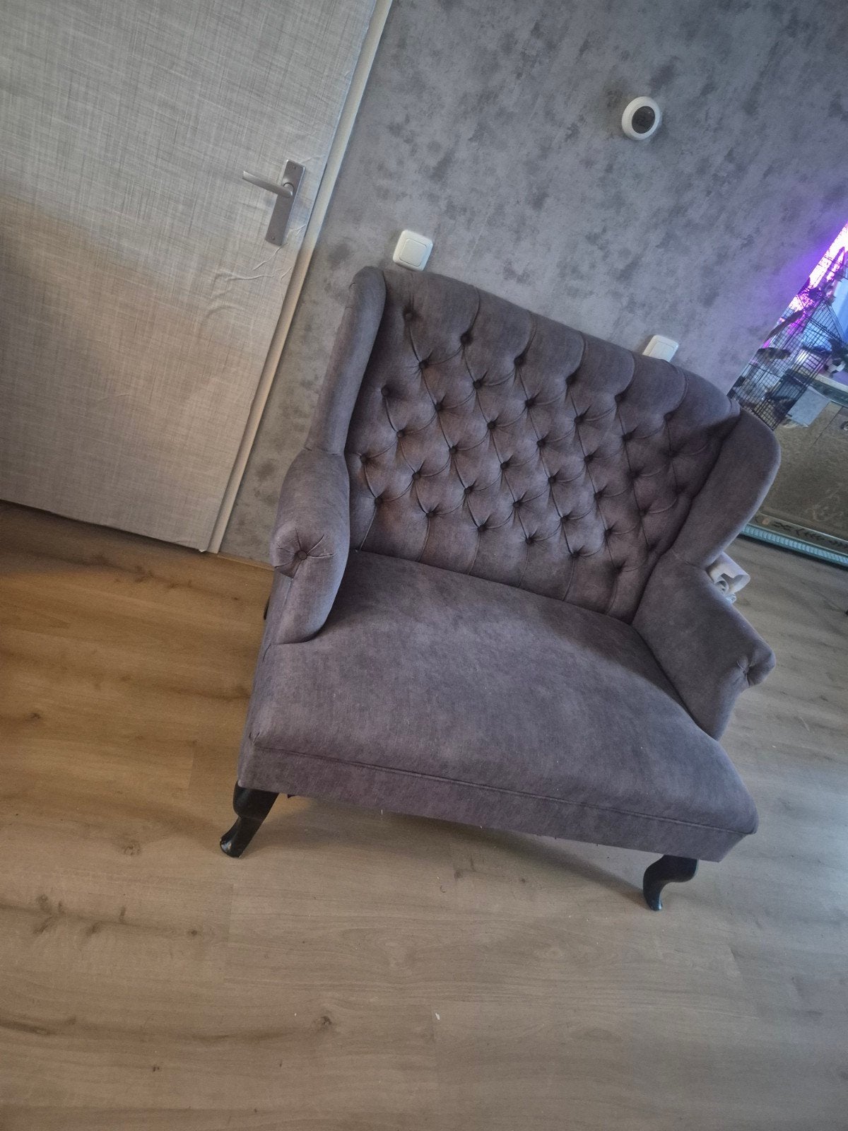 love seat, Ophalen, Gebruikt, 75 tot 100 cm, 100 tot 125 cm