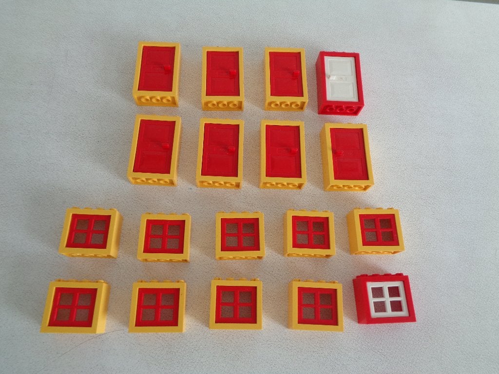 Lego ramen en deuren., Ophalen of Verzenden, Zo goed als nieuw, Lego