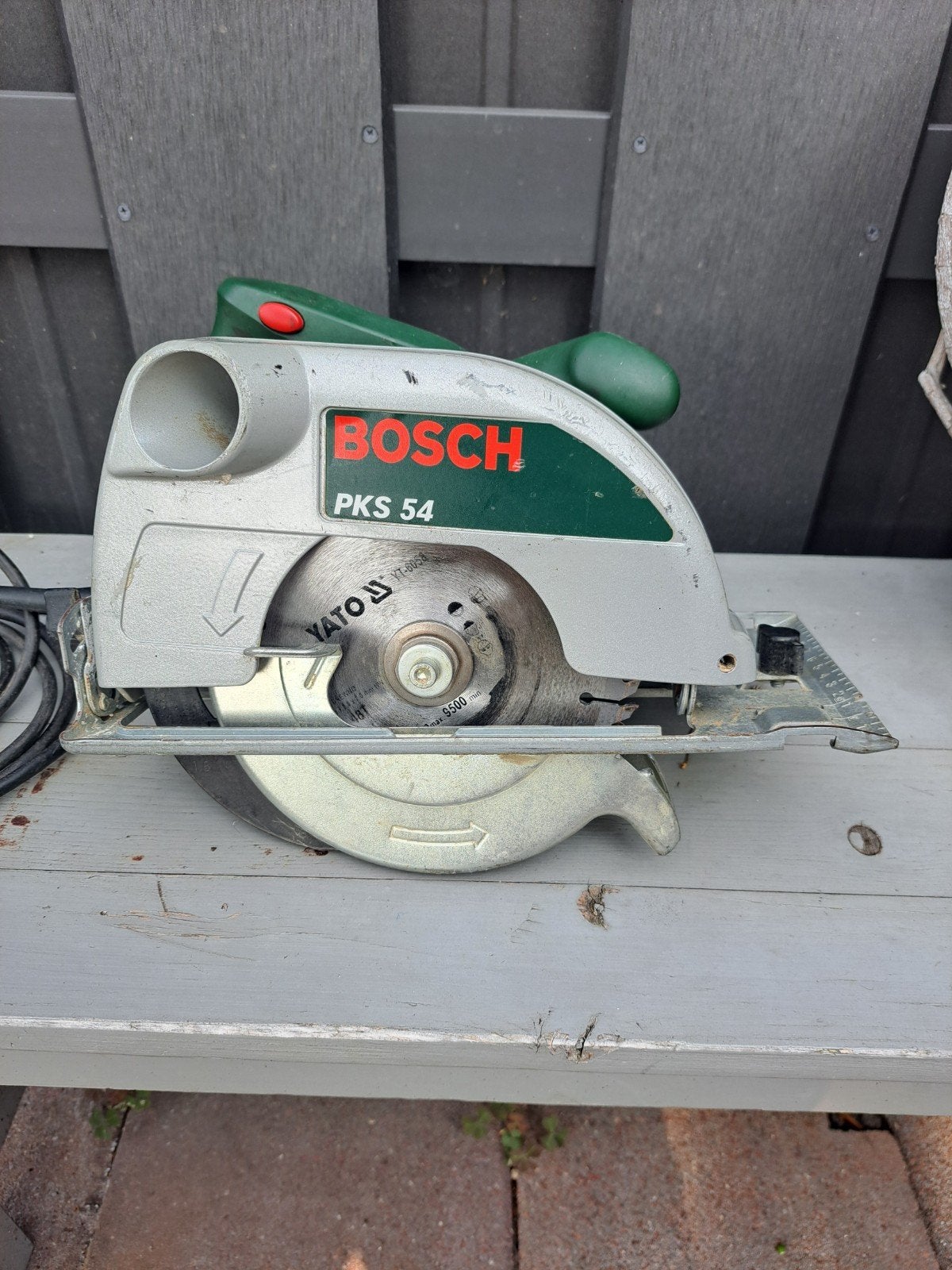 Bosch PKS 54 Cirkelzaag - Krachtig en Betrouwbaar, Gebruikt, Cirkelzaag, 600 tot 1200 watt, Ophalen of Verzenden