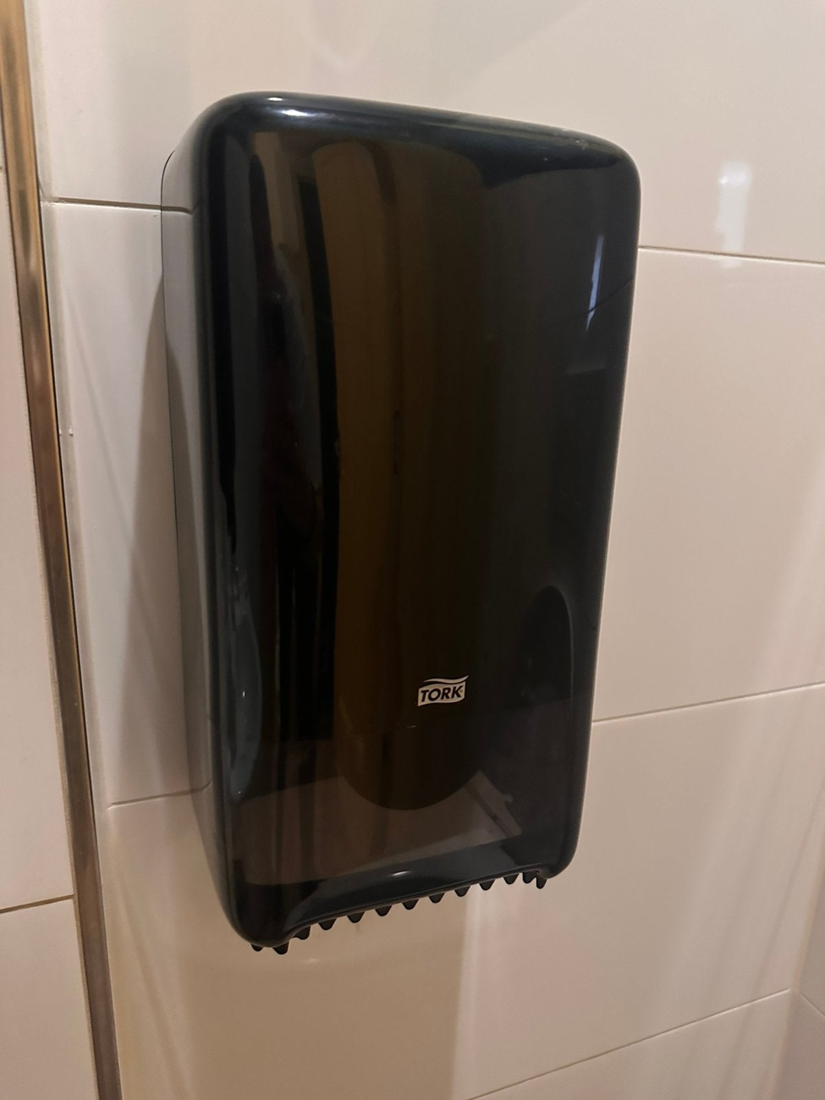 Tork T6 toiletrolhouder zwart rechthoekige dispenser 557508, Ophalen of Verzenden, Toilet