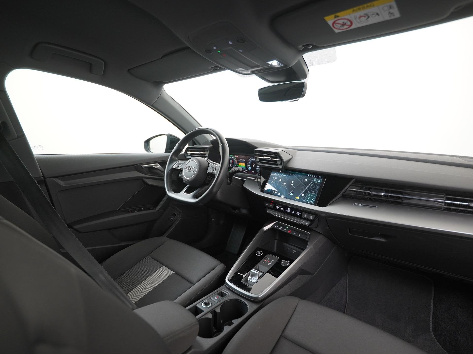 Audi A3 Sportback 40 TFSIe Advanced | Camera | Stoelverwarmi, Auto's, 12 maanden, Gebruikt, 4 cilinders, Zwart