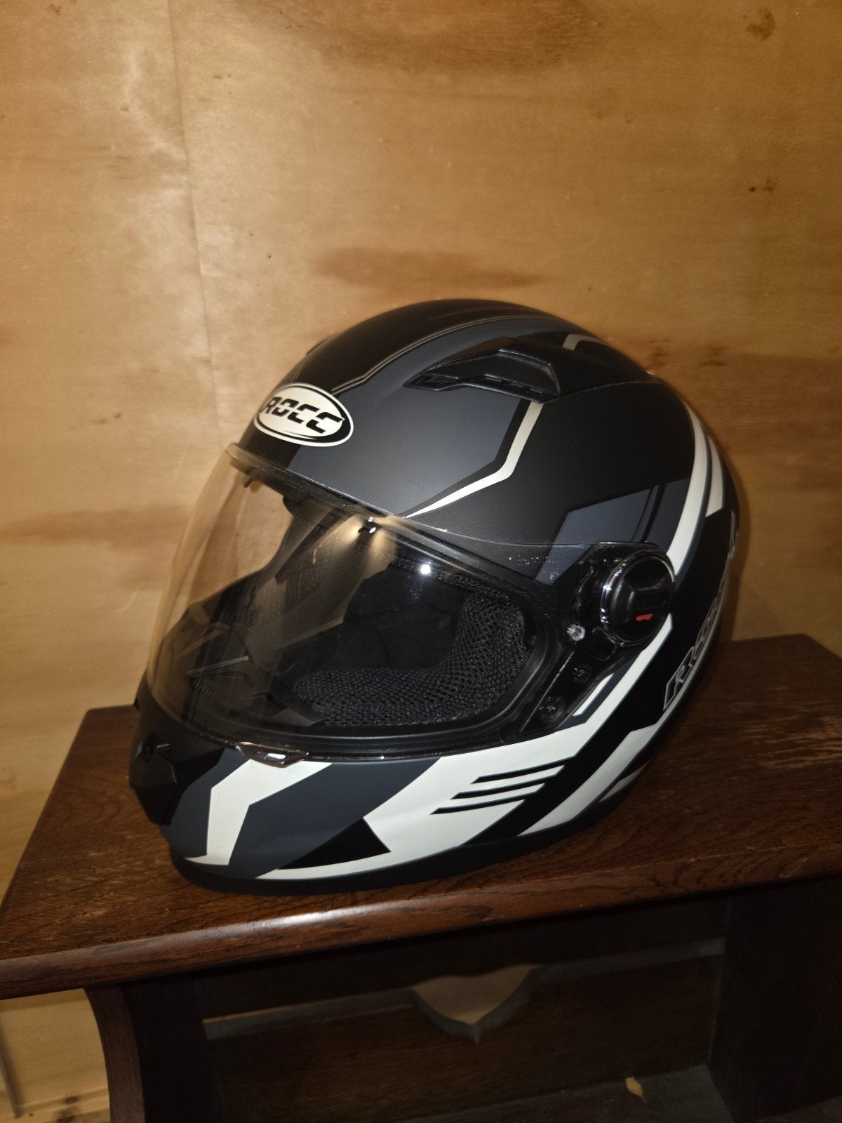 Rocc motorhelm maat M (57-58cm) zo goed als nieuw, M, Dames, Tweedehands, Ophalen
