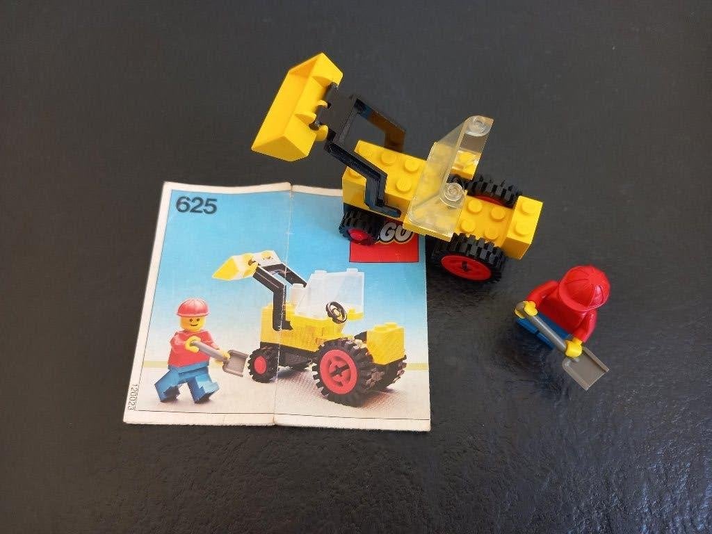 LEGO graafmachine 625 -Compleet met minifiguur en instructie, Gebruikt, Overige thema's, Lego, Ophalen of Verzenden