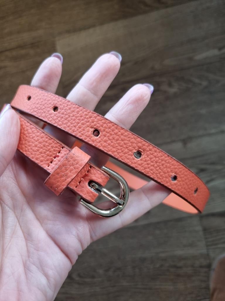 Nieuwe oranje riem, Kleding | Dames, Riemen en Ceinturen, Ophalen of Verzenden, Nieuw, Overige kleuren
