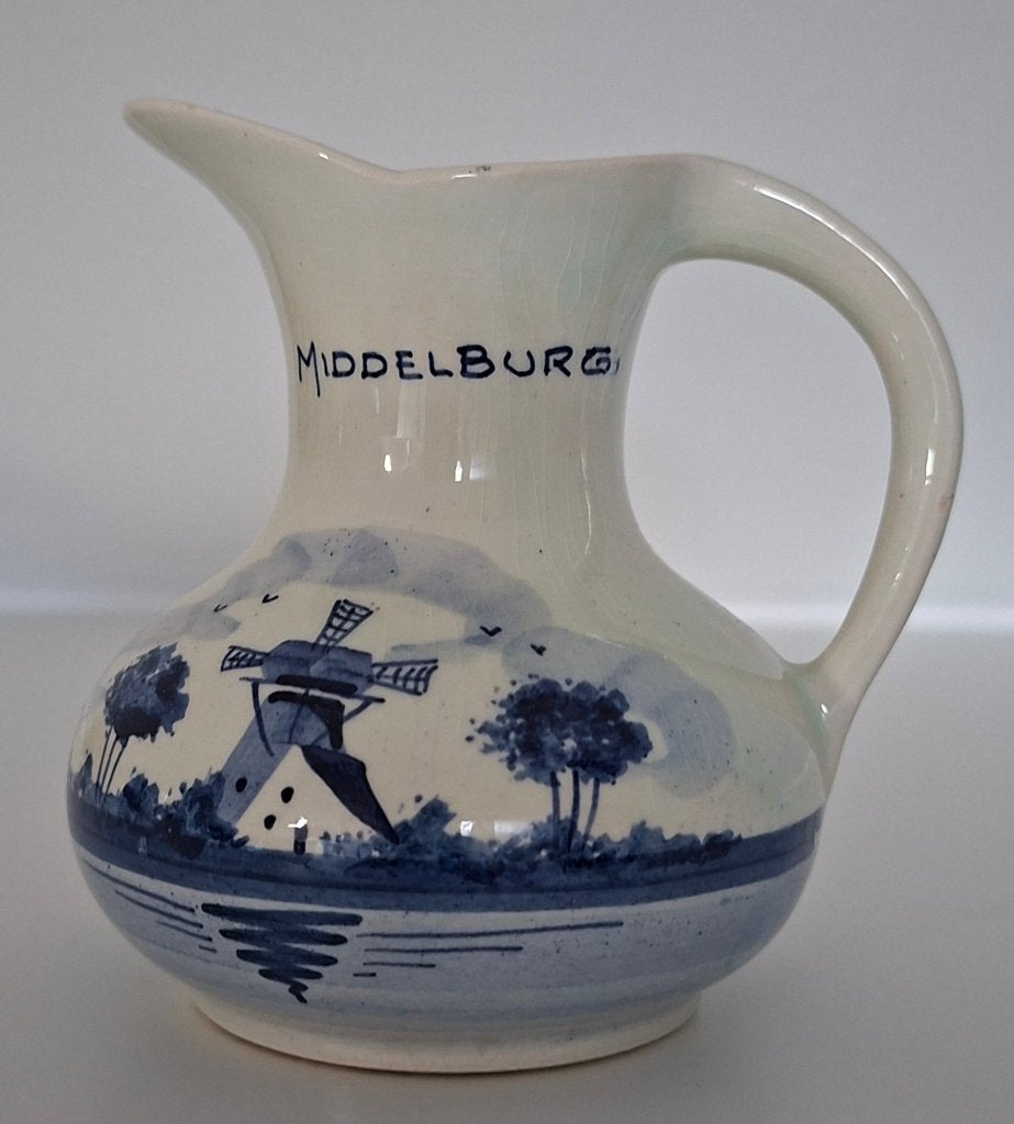 Souvenir Vaasje Middelburg (Delfts Blauw), Ophalen of Verzenden