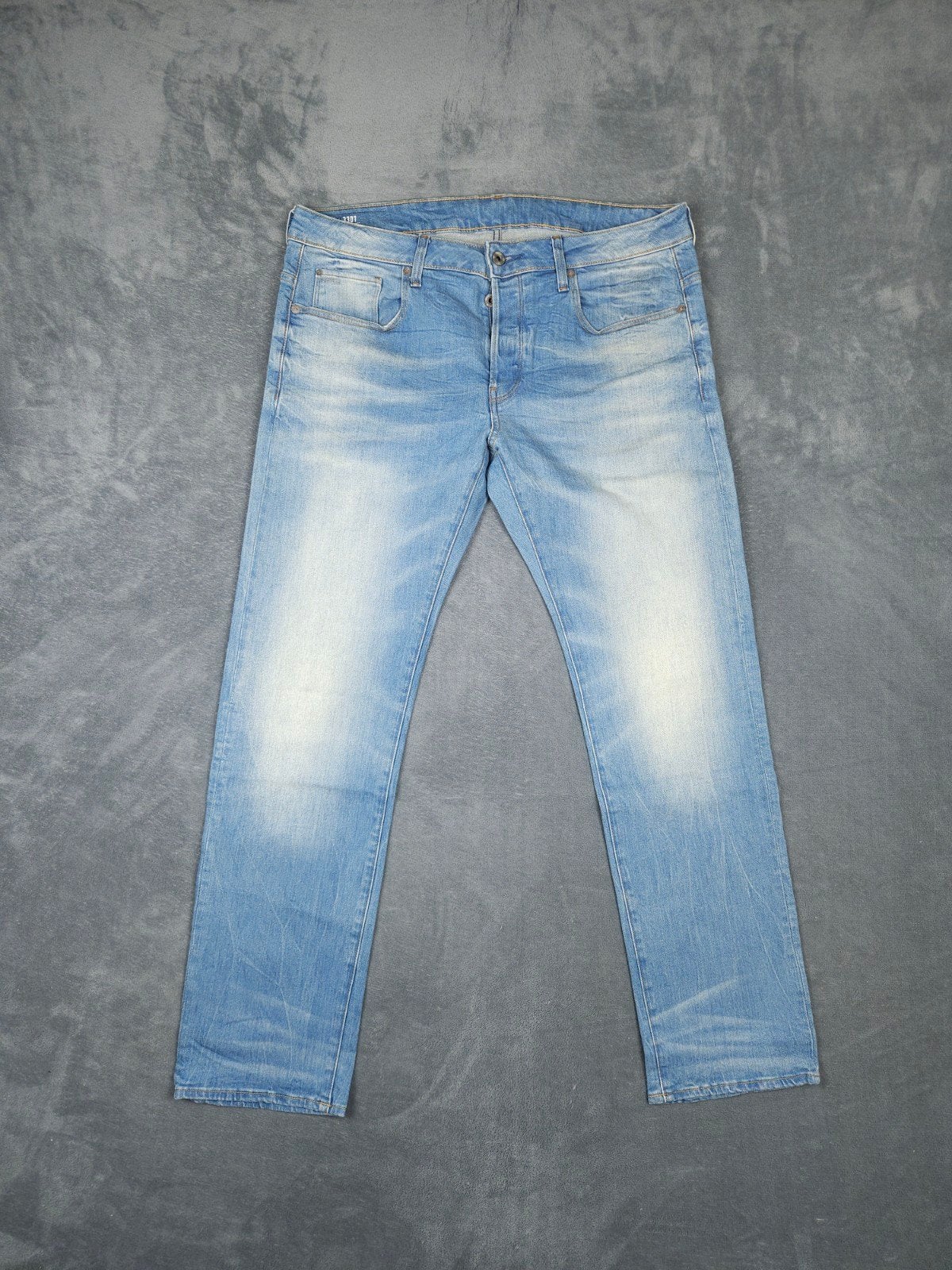 G-Star Raw 3301 Straight Jeans W36 L32 Blauw Denim Knoop

St, Blauw, ., Ophalen of Verzenden, Zo goed als nieuw