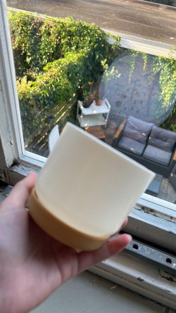 6 kunststof plantenpotjes, Tuin en Terras, Kunststof, Rond, Nieuw, Ophalen of Verzenden