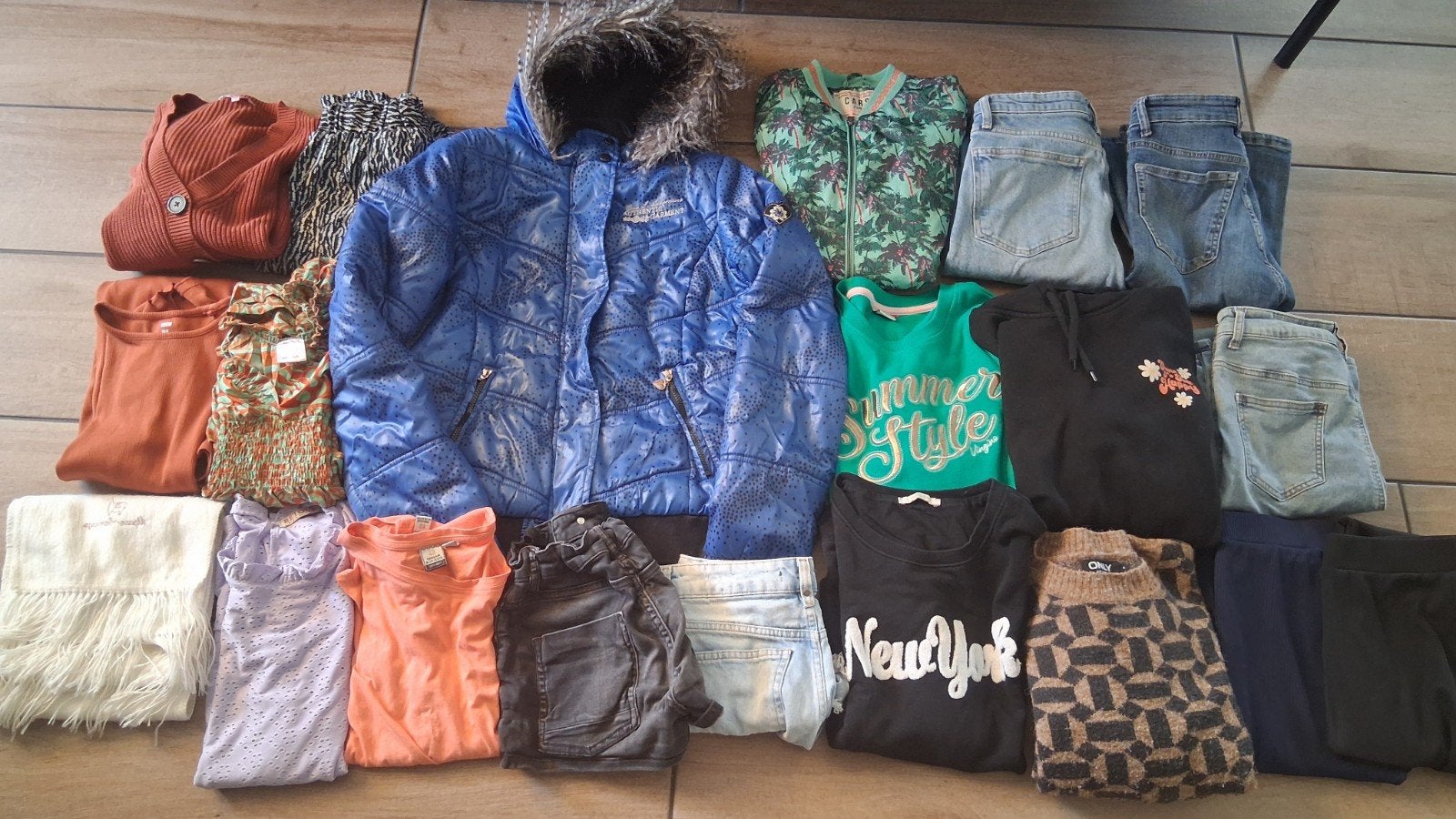 Mooi pakket meisjeskleding kledingpakket maat 170-176-S, Ophalen of Verzenden, Gebruikt, Maat 170