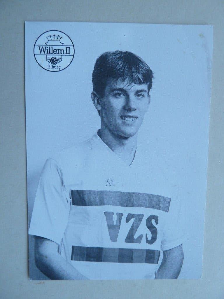 Spelerskaart. Rob.Soffers.  Willem II.   1984/1985, Verzamelen, Sportartikelen en Voetbal, Ophalen of Verzenden, Gebruikt, Willem II