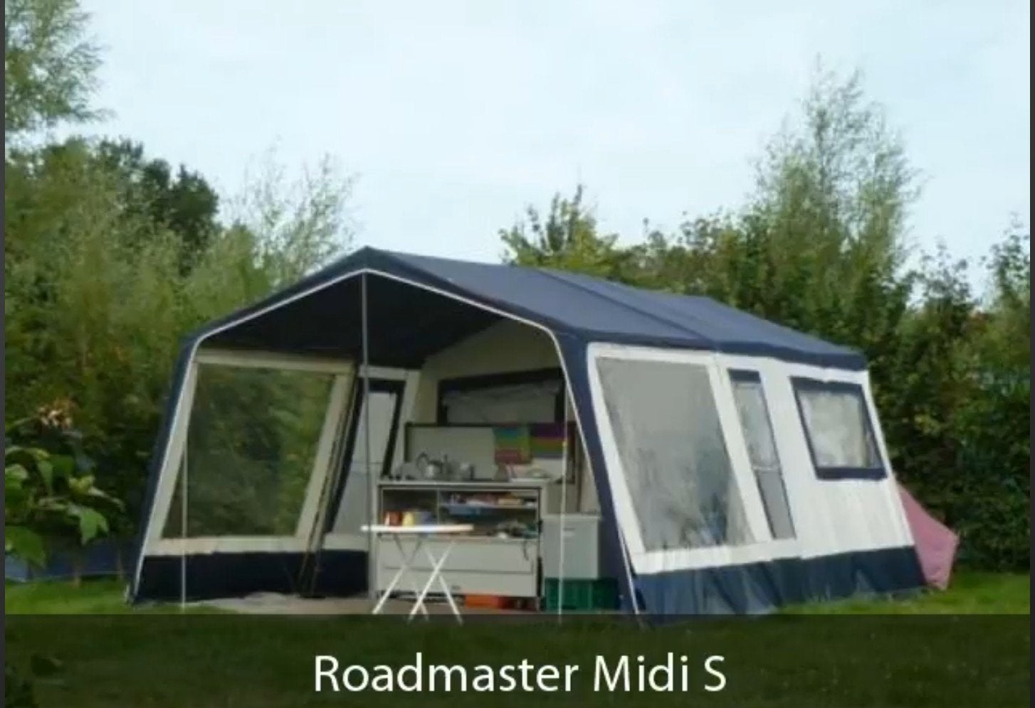 Roadmaster Midi s vouwwagen, Caravans en Kamperen, Ophalen