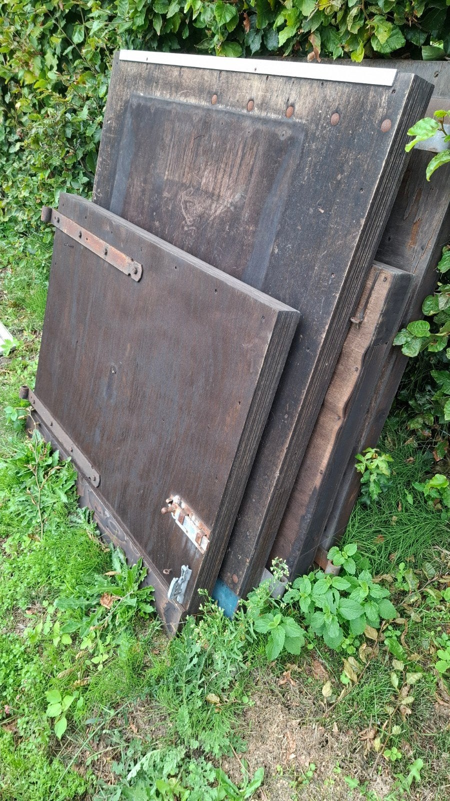 Buitenboxdeuren paard, Ophalen, Gebruikt