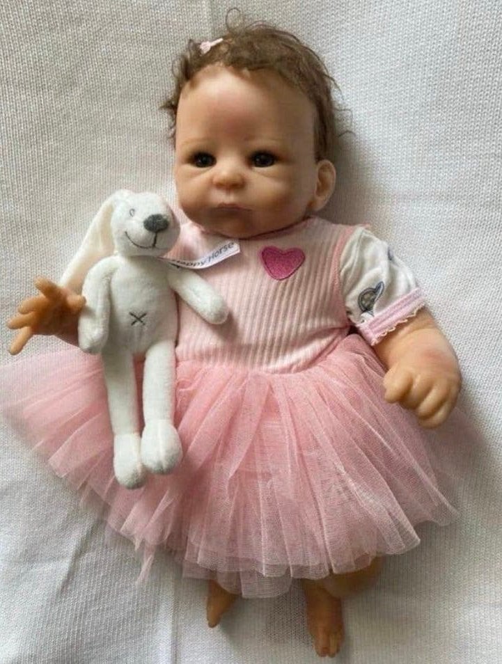 Mooi Reborn baby meisje 🥰, Verzenden, Zo goed als nieuw, Babypop