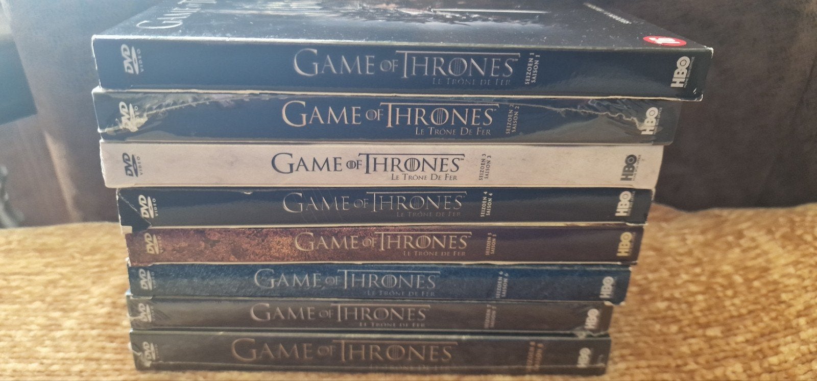 Game of Thrones complete serie (deel 1 t/m 8) - z.g.a.n., Vanaf 16 jaar, Boxset, Science Fiction en Fantasy, Ophalen of Verzenden