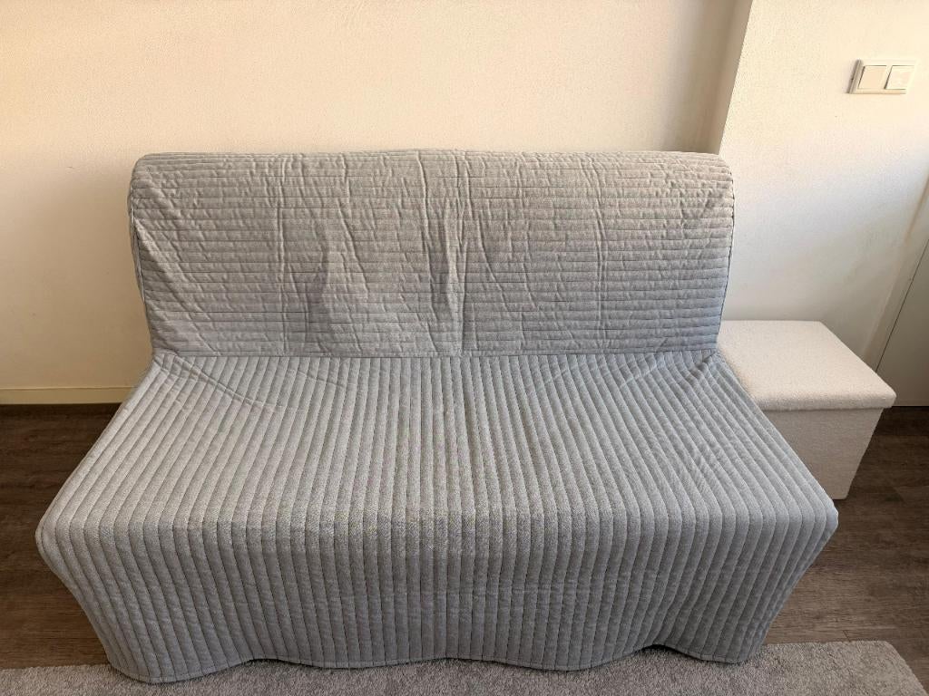 IKEA Sofa Bed with Mattress & Cover – Excellent Condition, Ophalen, Overige materialen, Verstelbaar, Tweepersoons