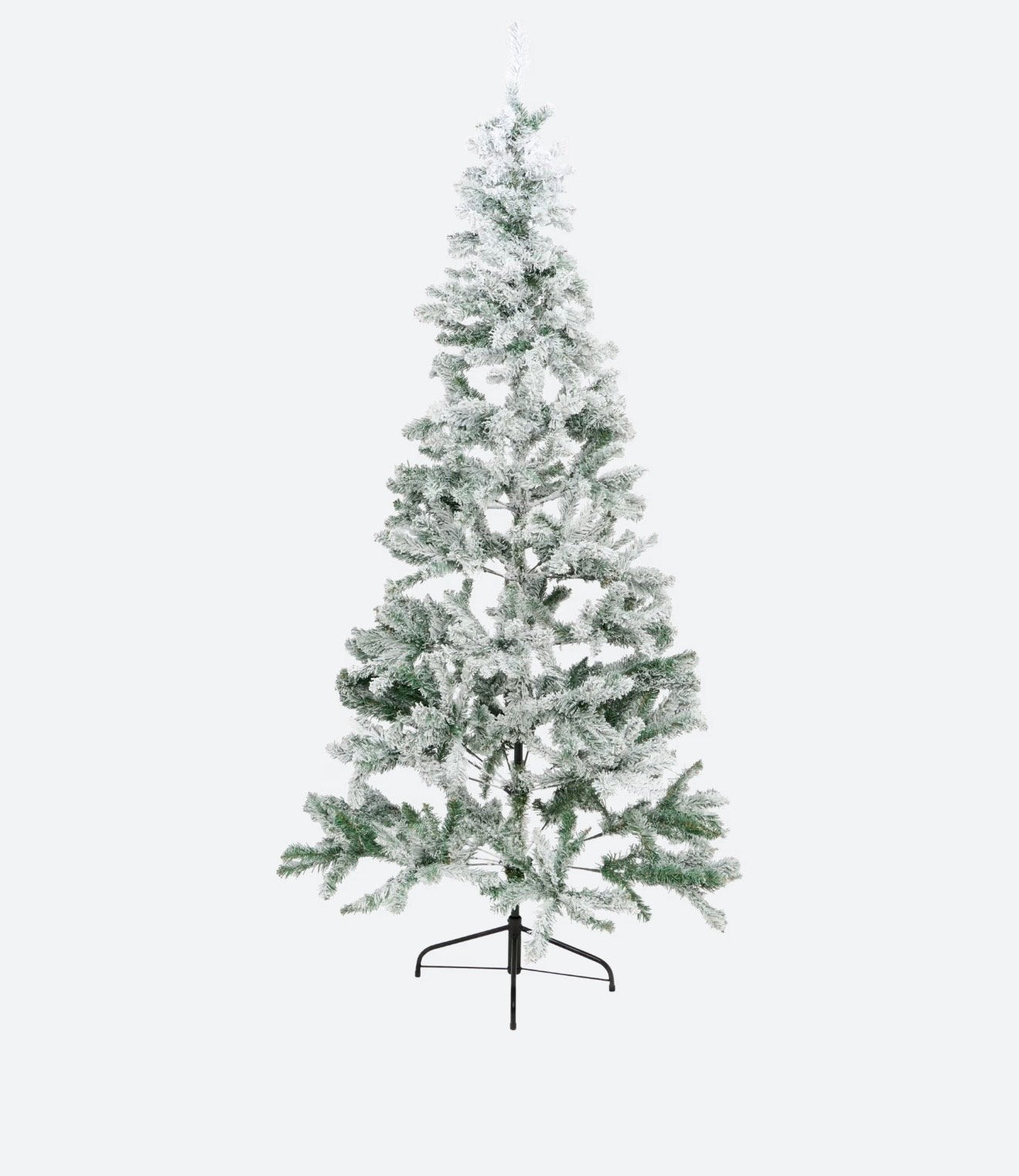 Kerstboom met kunstsneeuw in doos nieuw 210cm, Ophalen of Verzenden, Nieuw