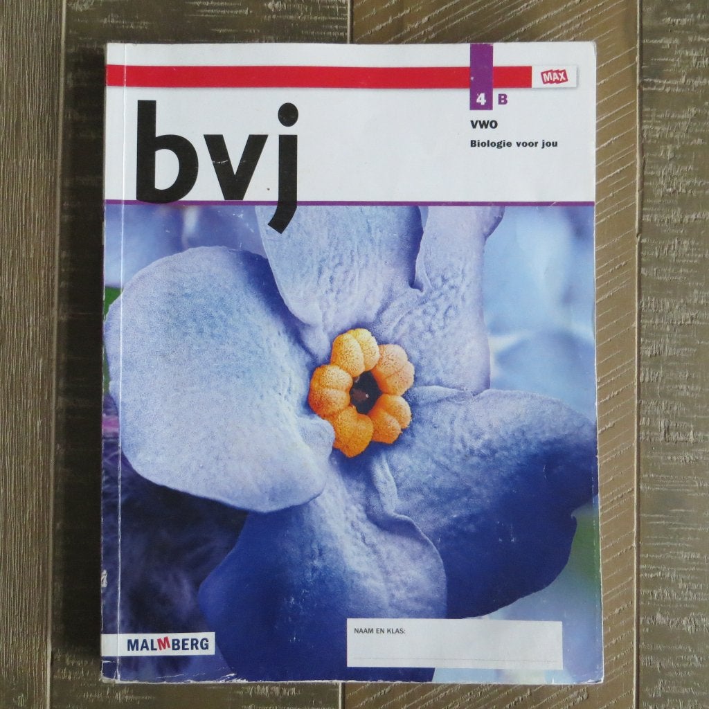 Studieboek Biologie voor Jou VWO 4 B - Malmberg, Ophalen of Verzenden, Beta, Gelezen, Overige niveaus