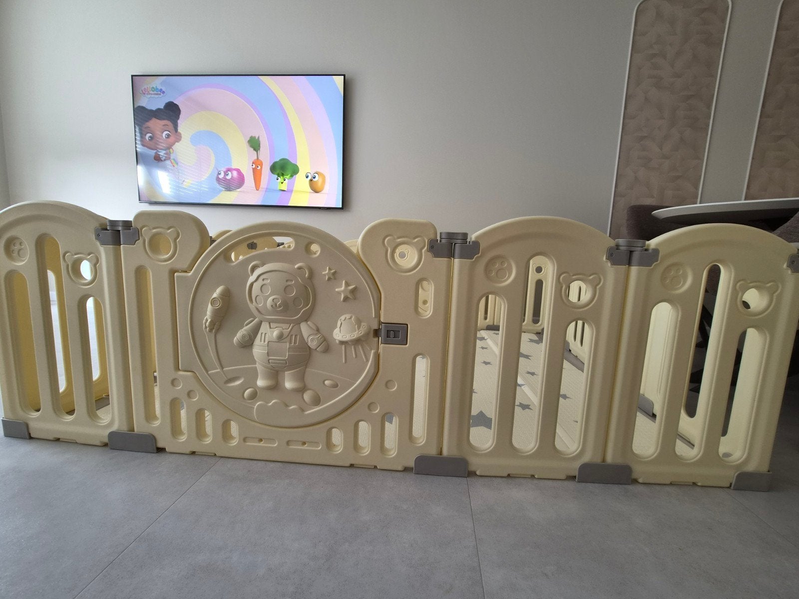 Inklapbare grondbox incl. kleed, diverse afmetingen, Kinderen en Baby's, Ophalen, Gebruikt, Rechthoekig, Boxkleed
