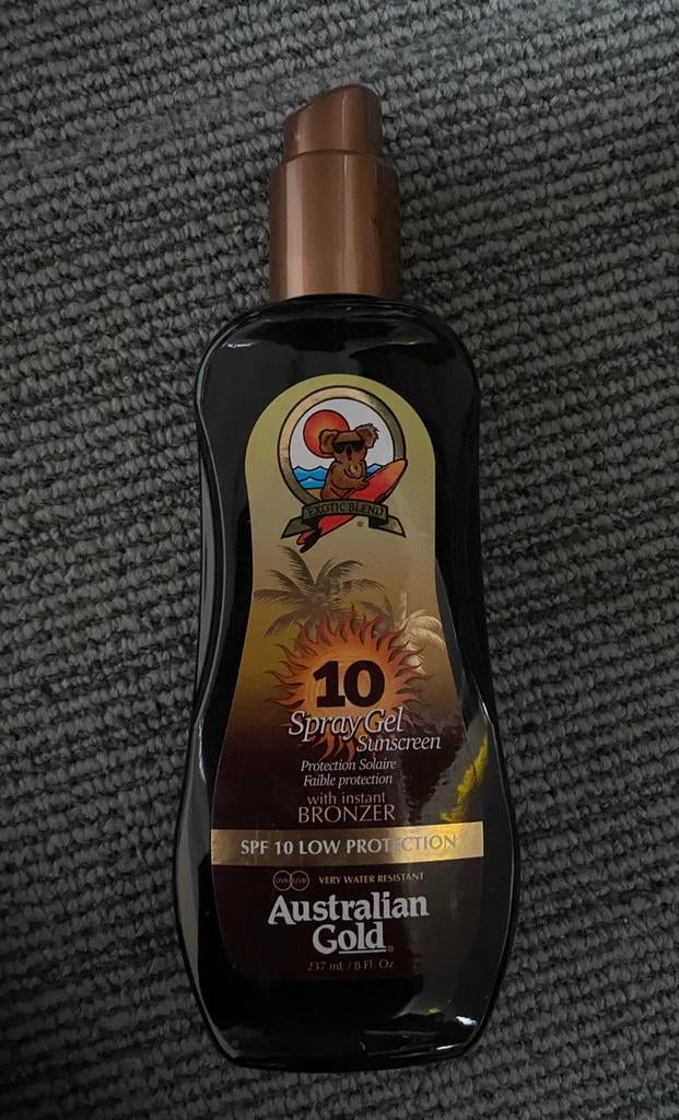 Nieuwe australian gold spf10 zonnebank zonnebrand creme, Ophalen of Verzenden, Nieuw, Zonnebrand of After Sun