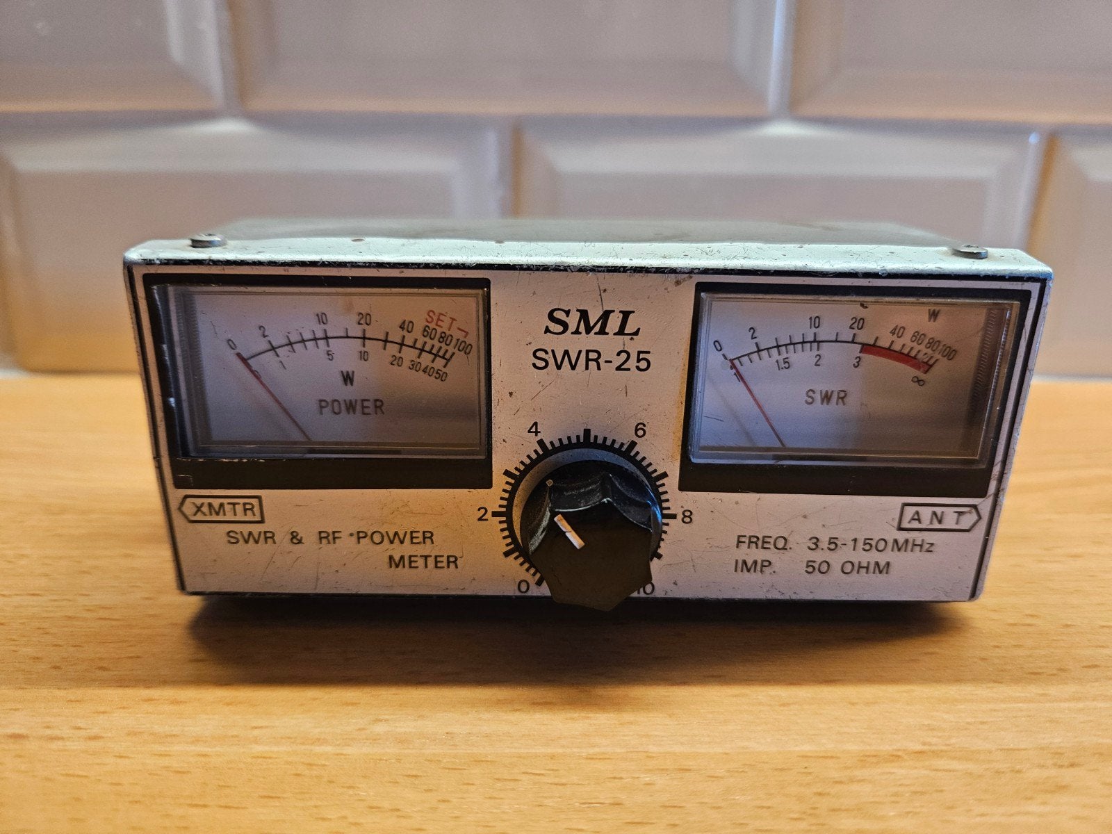 SML SWR-25 SWR & RF Power Meter - Vintage Japan, Ophalen of Verzenden, Gebruikt, Zender en Ontvanger
