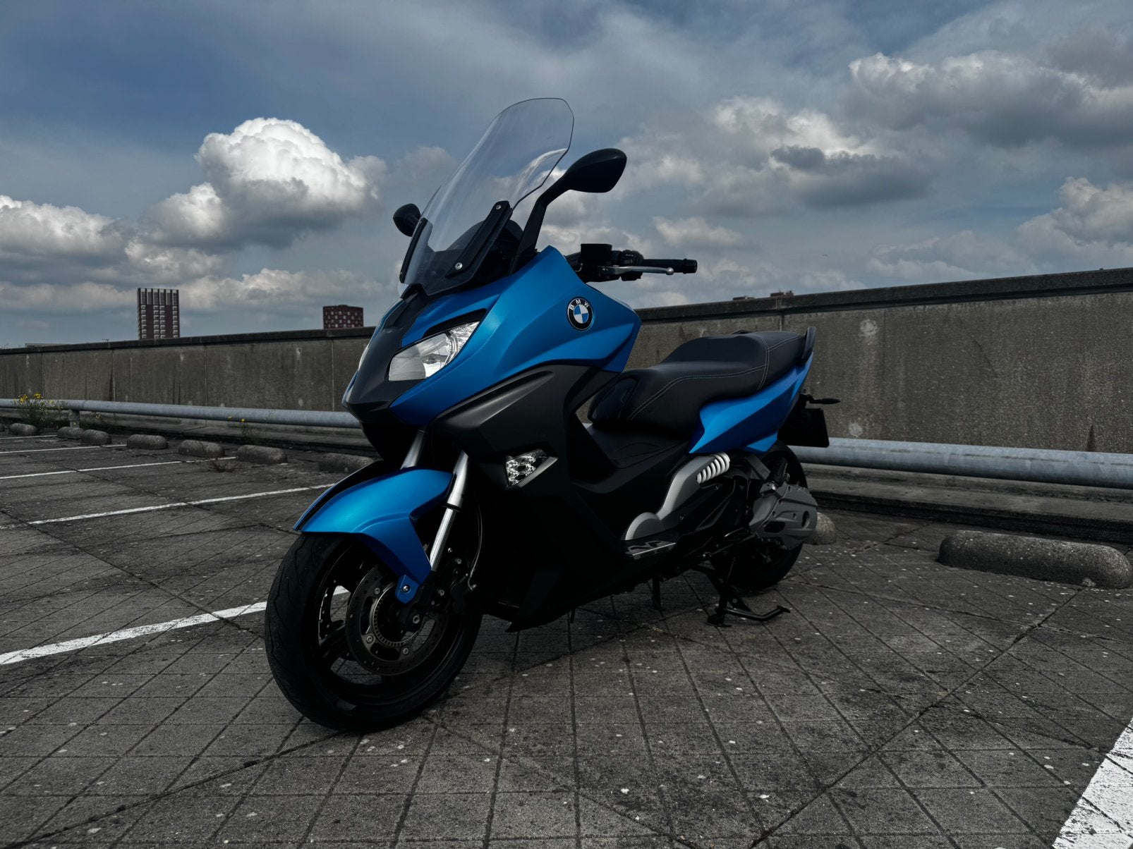 BMW Scooter C 650 Sport Nwe Mallossi Vario Stuur/stoelverwar, Motoren, Occasion, Bedrijf, Meer dan 35 kW, Automaat