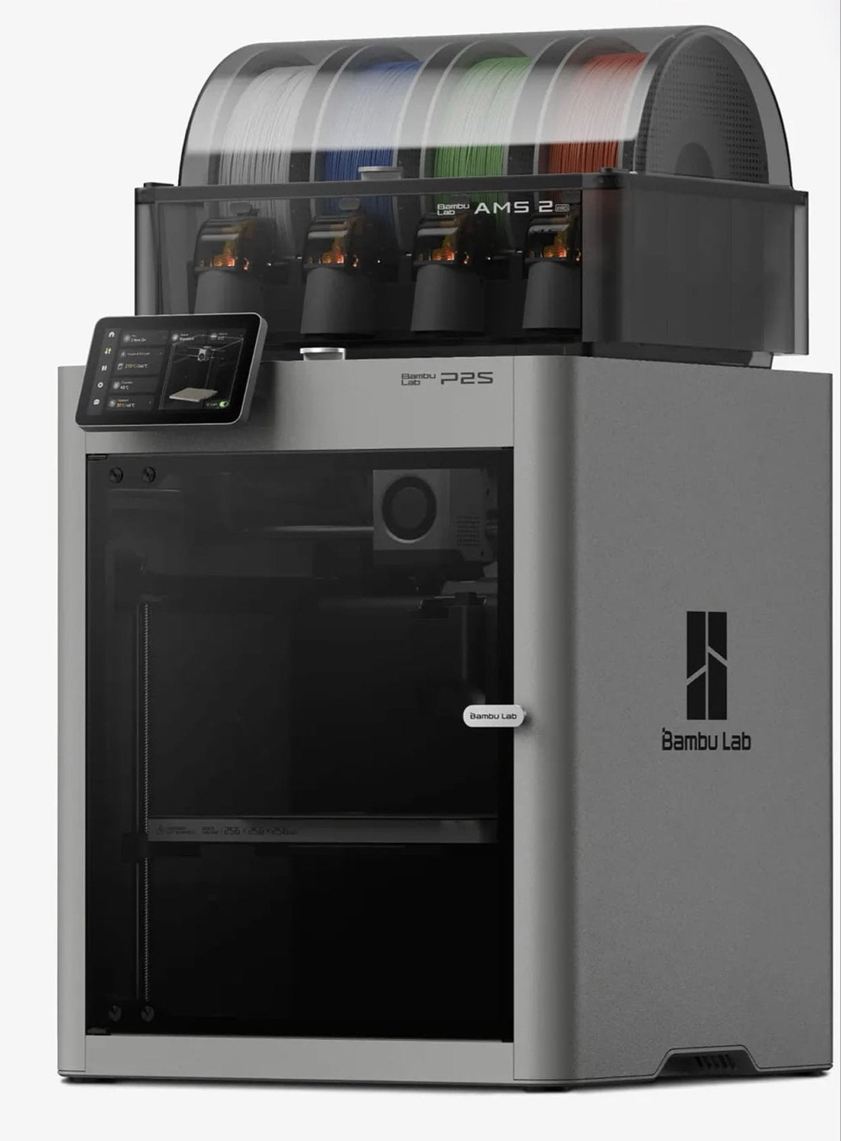 Bambu Lab P2S 3D-printer met AMS 2.0 - Zo goed als nieuw, Computers en Software, 3D Printers, Zo goed als nieuw, Filament, Ingebouwde Wi-Fi