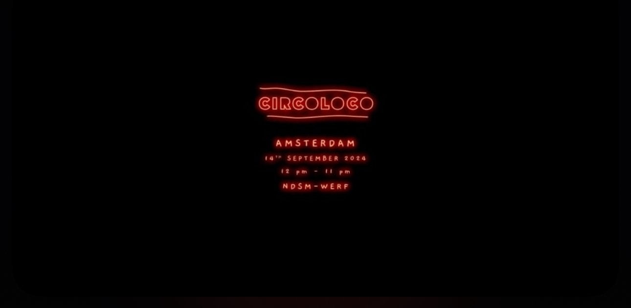 3x Circoloco Tickets te koop, Drie personen of meer