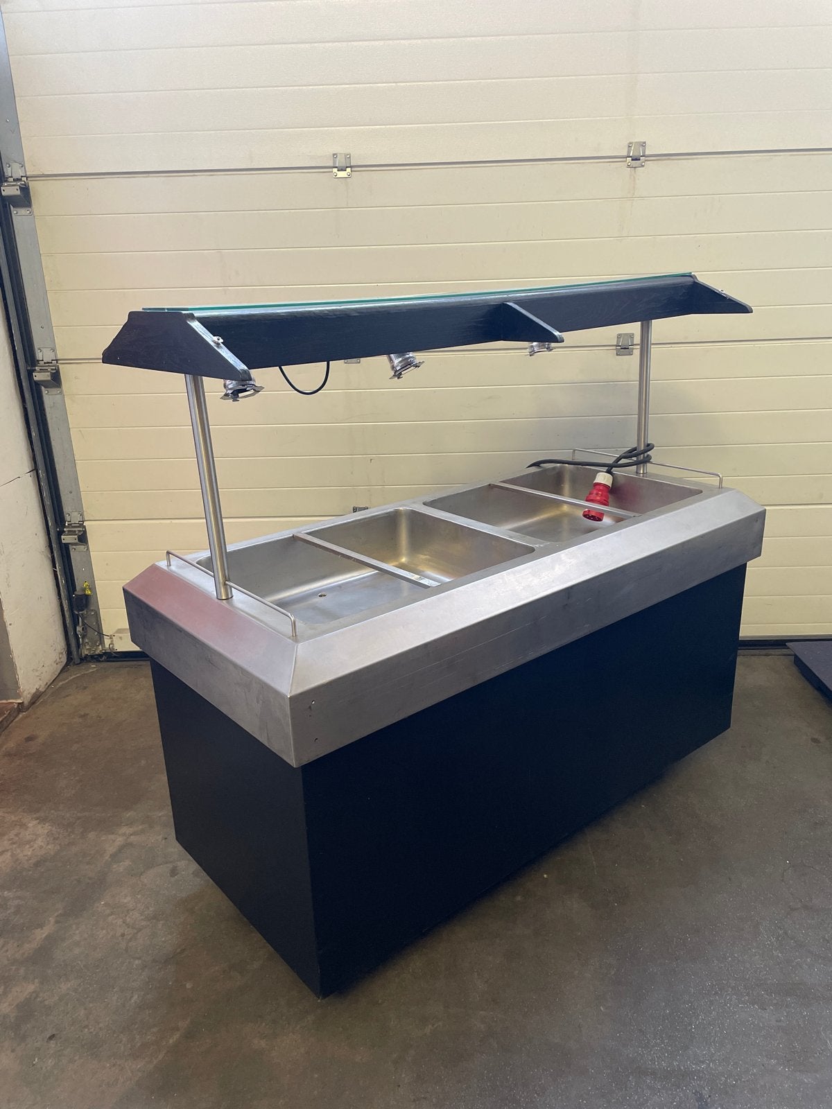 Horeca Warmhoudbuffet / Bain-marie met Verlichting Buffet, Z, Gebruikt, Ophalen of Verzenden, X