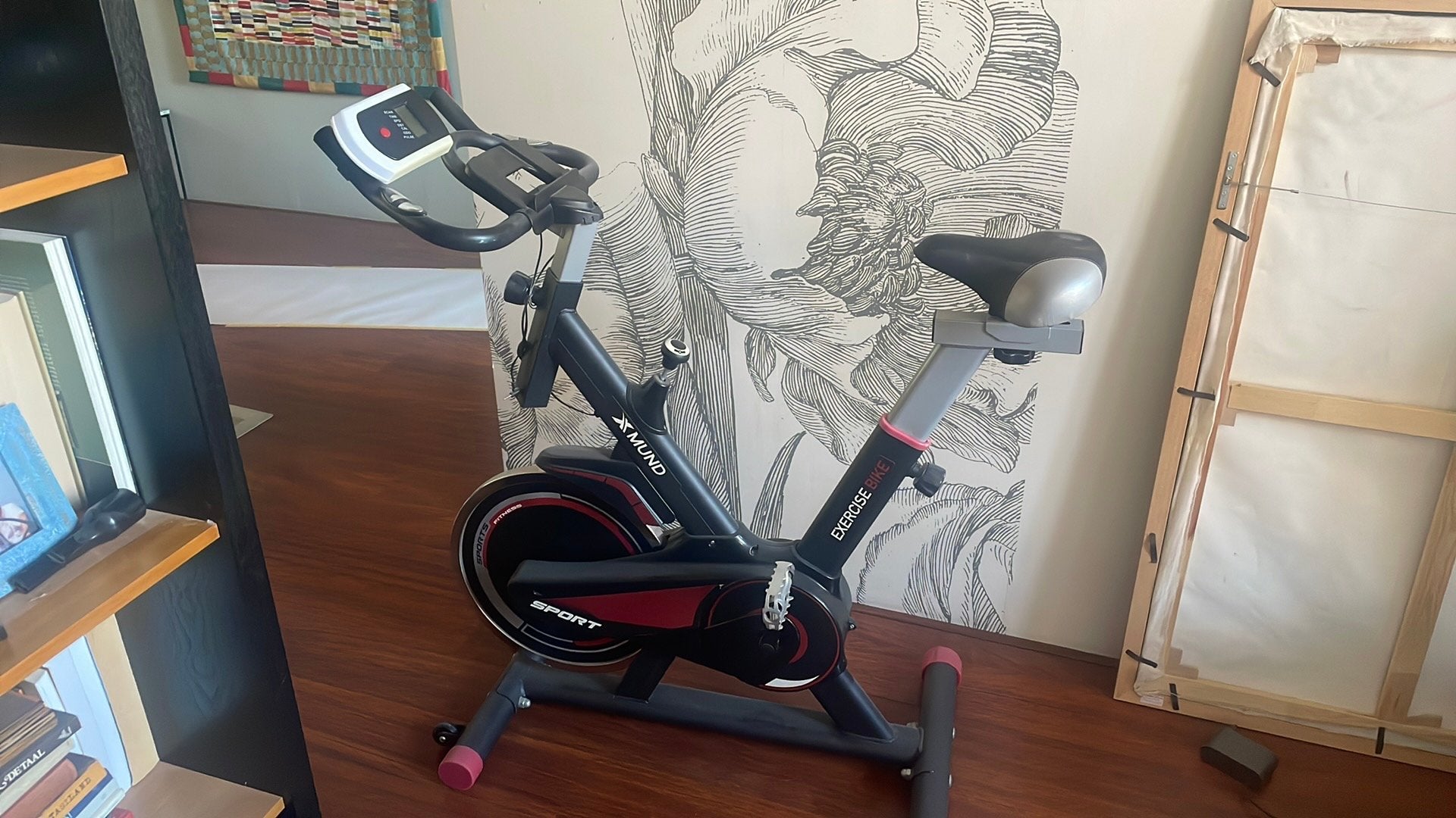 Hometrainer, Ophalen, Gebruikt, Spinningfiets, Metaal