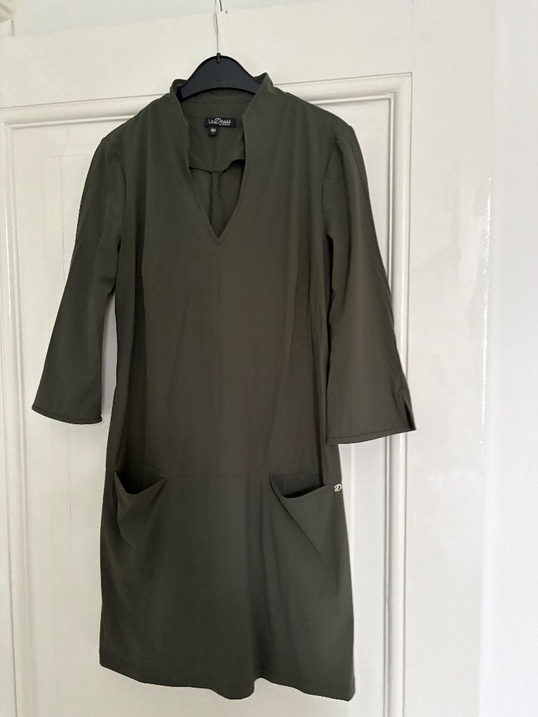 LaDress jurk bij Simone mt L, Kleding | Dames, Jurken, Verzenden, Maat 42/44 (L), Zo goed als nieuw, LaDress