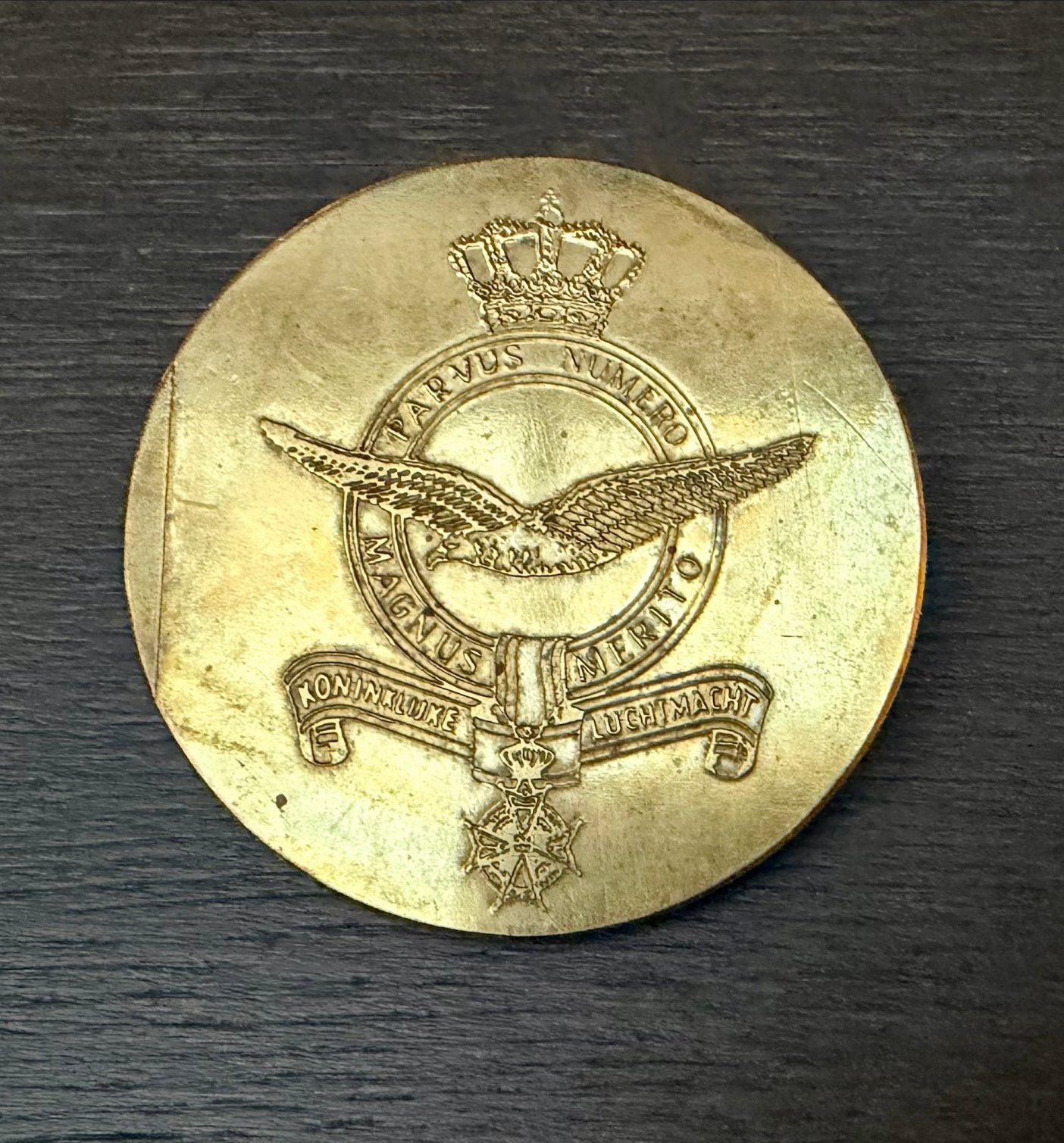 Koninklijke Luchtmacht Medaille - Brons, Ophalen of Verzenden, Brons, Nederland