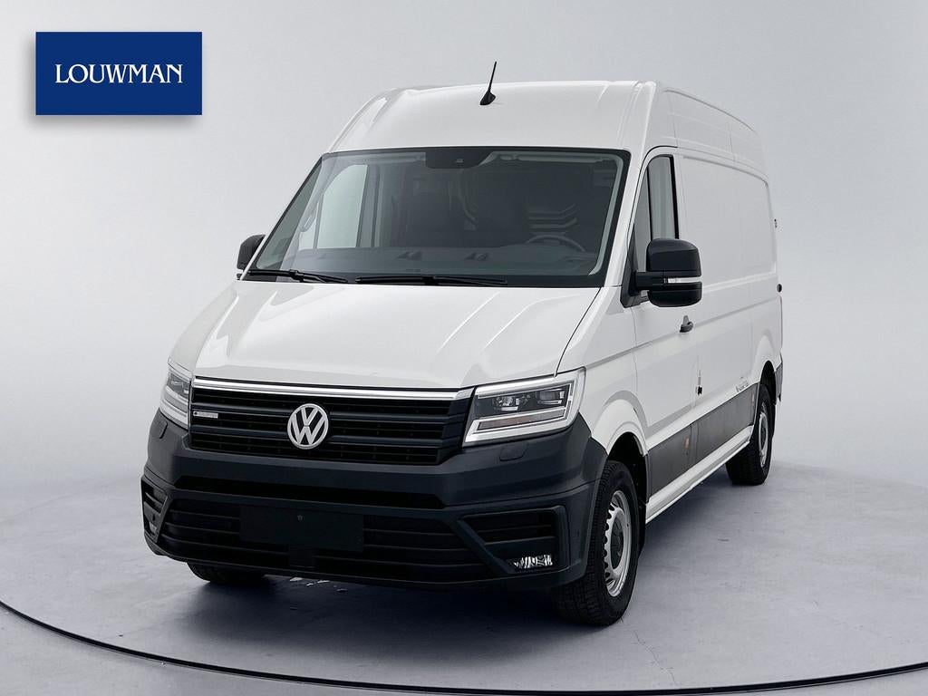 Volkswagen e-Crafter L3H3 36 kWh Led Camera Stoelverwarming, Gebruikt, Zwart, 35 kWh, Met garantie (alle)