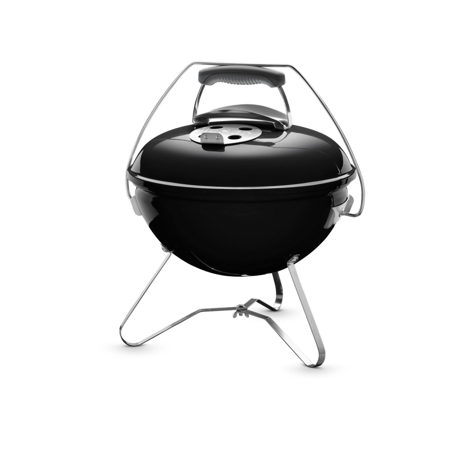 Compacte Weber Go-Anywhere Houtskoolbarbecue, Tuin en Terras, Ophalen, Zo goed als nieuw