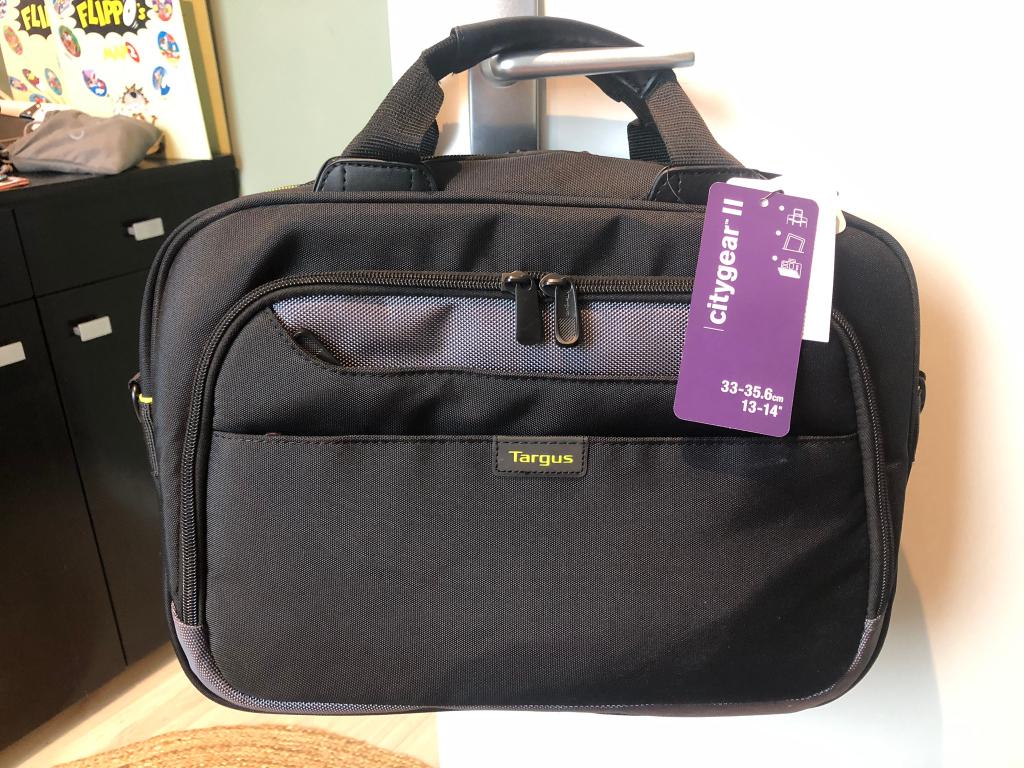 Nieuw!! Targus Citygear Laptoptas 13/14 inch zwart, Computers en Software, Laptoptassen, Nieuw, Aktetas, Ophalen of Verzenden