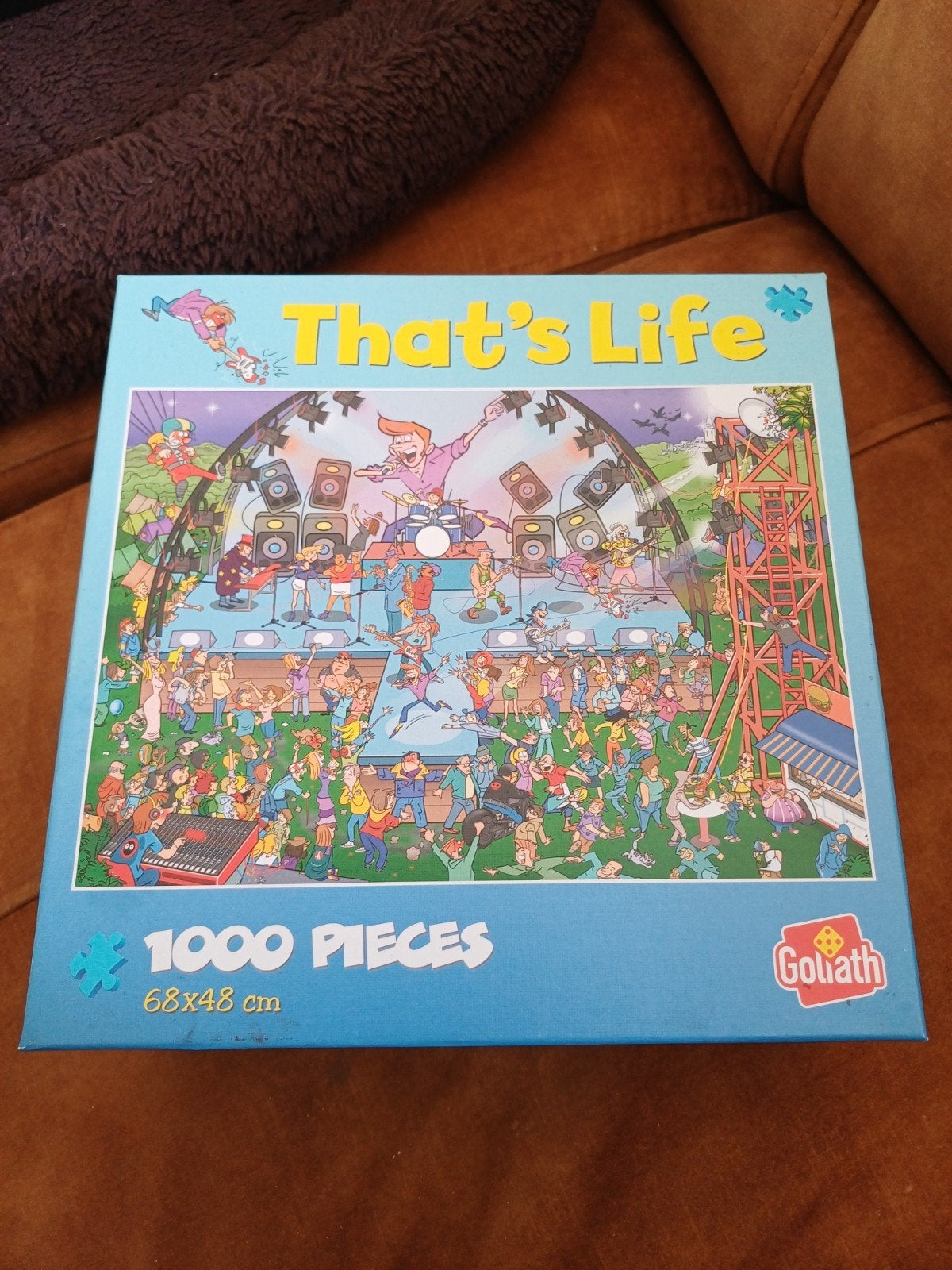 That's Life 1000 stukjes puzzel van Goliath, Kinderen en Baby's, Ophalen, Meer dan 50 stukjes, Gebruikt, 6 jaar of ouder