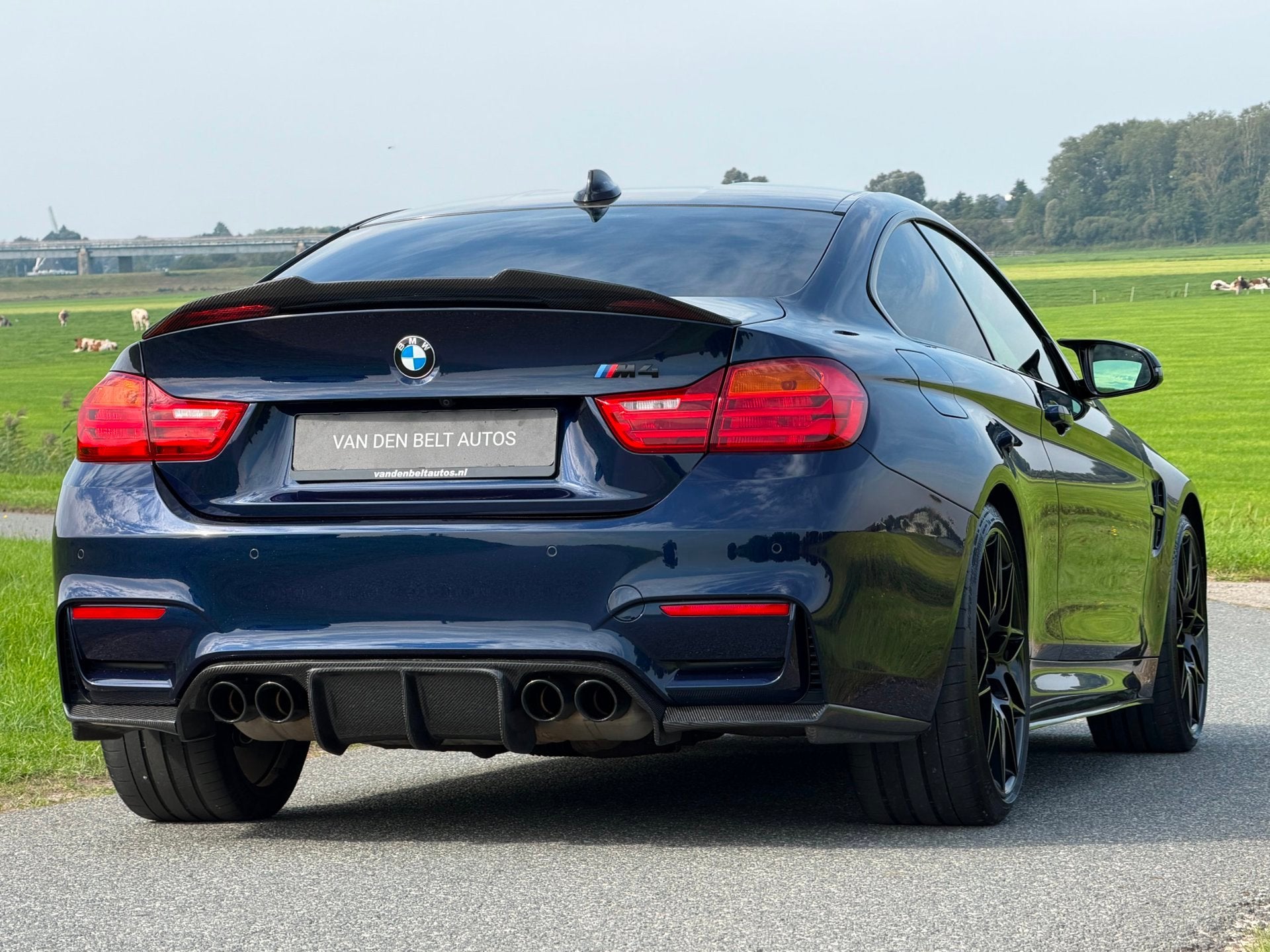 BMW M4 - Coupé Competition 450PK |Full Carbon |Harman/Kardo, Auto's, Automaat, Achterwielaandrijving, Gebruikt, Leder