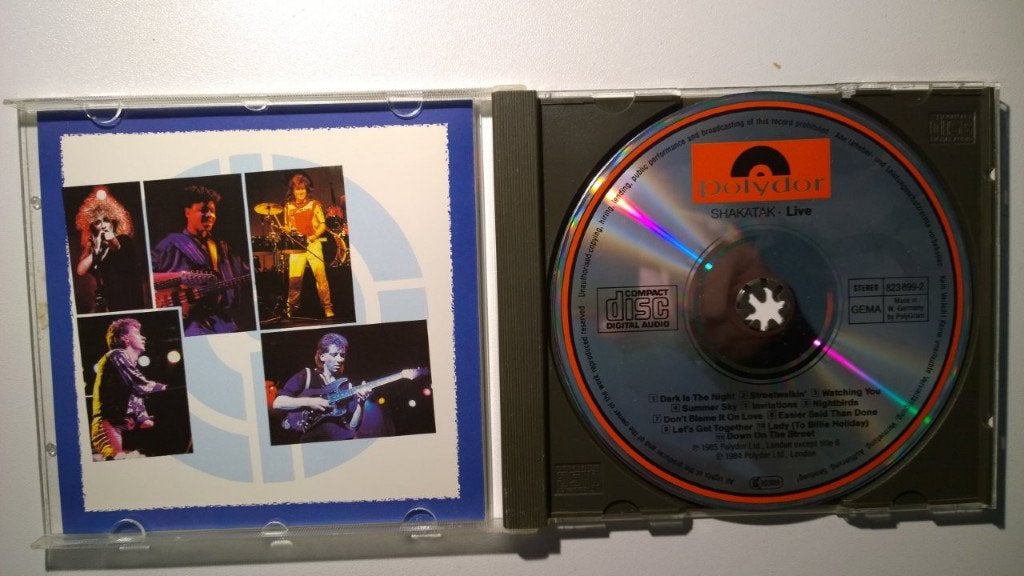 Shakatak - Live!, Cd's en Dvd's, Ophalen of Verzenden, Zo goed als nieuw, Disco, Album