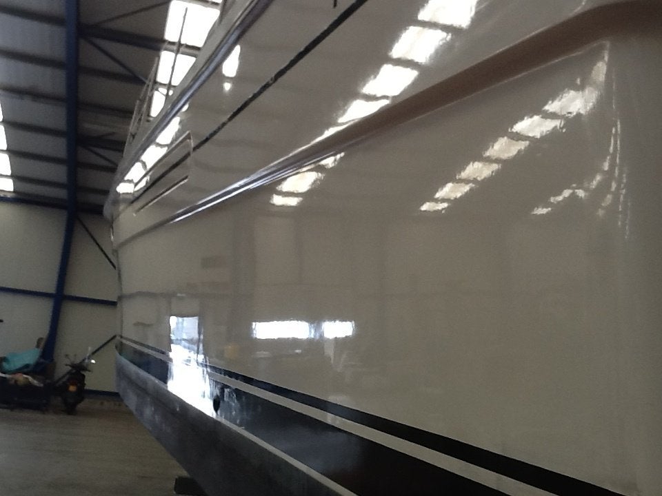 Princess 415 Fly / Boeg & Hekschroef / vaste schroefassen, Watersport en Boten, Ophalen, Gebruikt, Binnenboordmotor, Diesel