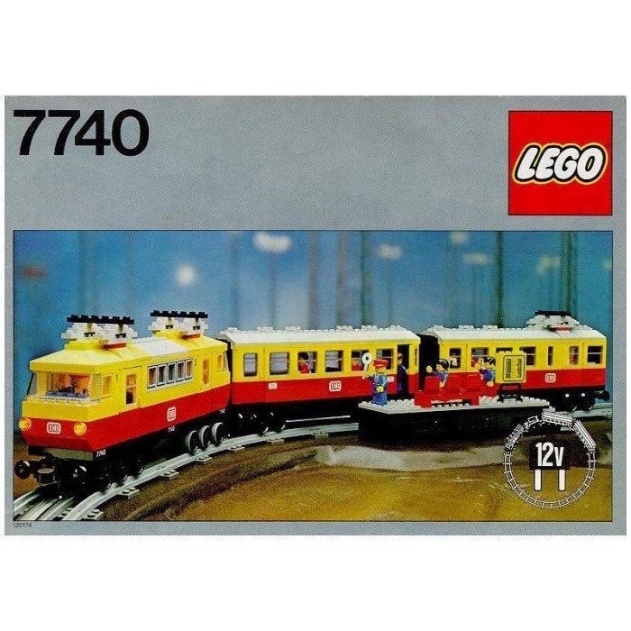 Lego treinset 7740, Compleet, Gebruikt, Overige thema's, Lego