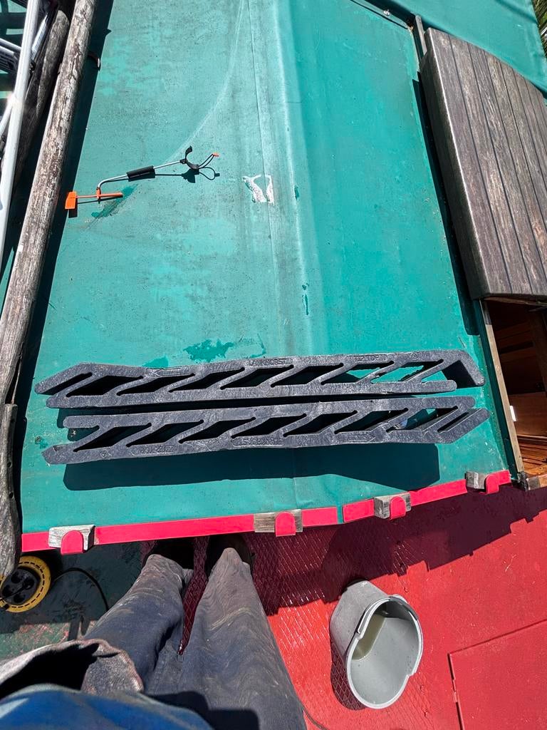 Tip Top Lankhorst Wrijfhout - Set van 2 stuks, Ophalen of Verzenden, Gebruikt, Overige typen