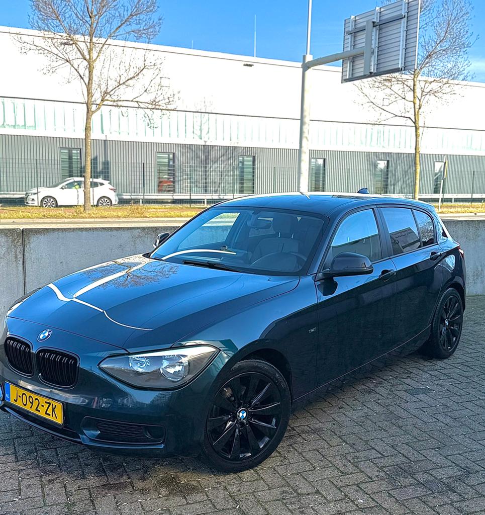 BMW 1-Serie// ZF8HP Automatic // Twin-Scroll Turbo, Auto's, 4 cilinders, Blauw, 650 kg, 5 stoelen